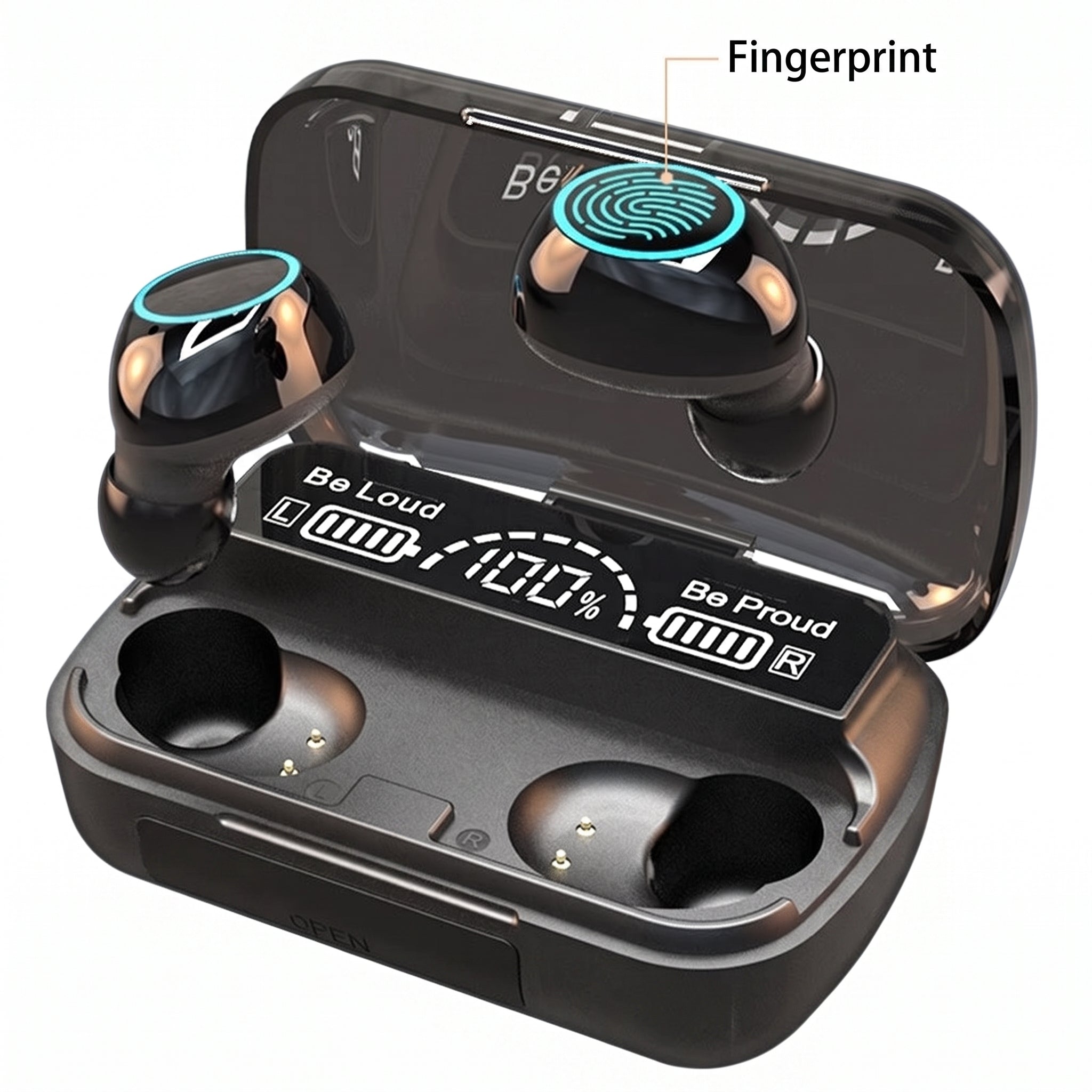 M30 TWS Bluetooth 5.2 Smart Touch Control Wireless Earbuds