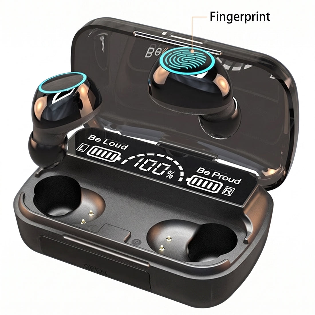 M30 TWS Bluetooth 5.2 Smart Touch Control Wireless Earbuds
