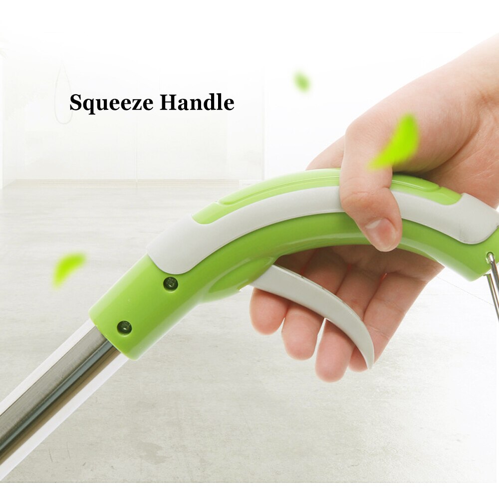 Flat Microfiber Spray Mop – Household Floor Cleaner