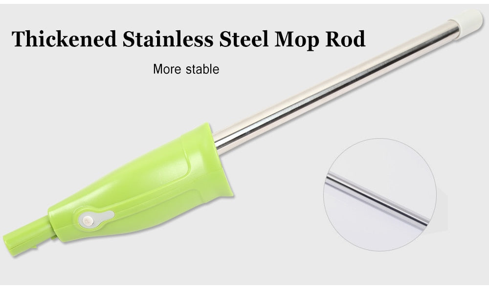Flat Microfiber Spray Mop – Household Floor Cleaner
