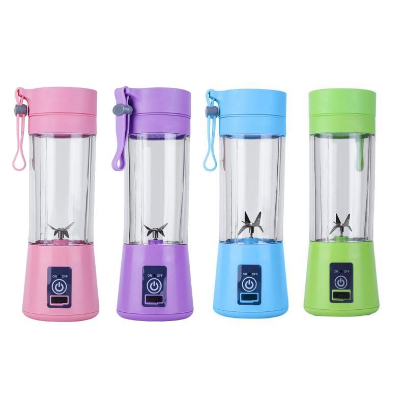6 Blades USB Charger Portable Juice Blender