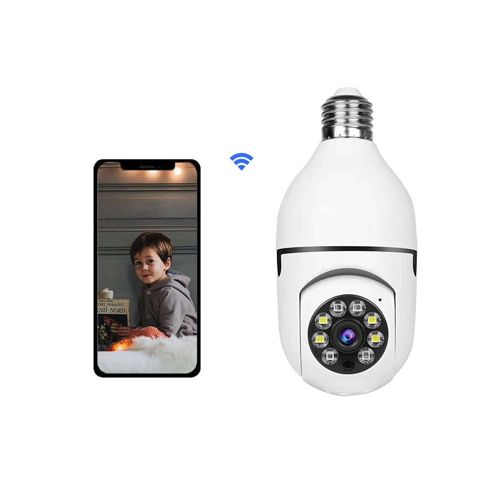 V380 1080P Wireless PTZ LED Bulb Camera