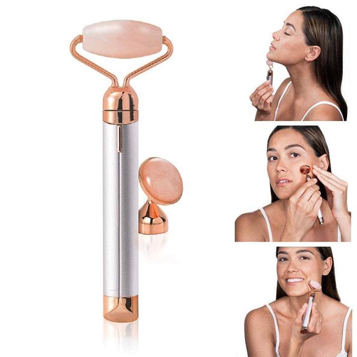 Jade Roller Facial Beauty Tool for Wrinkles