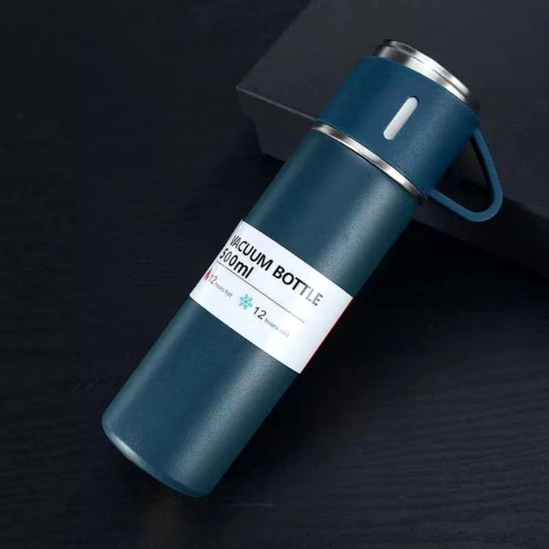 500ml Stainless Steel Vacuum Flask Set
